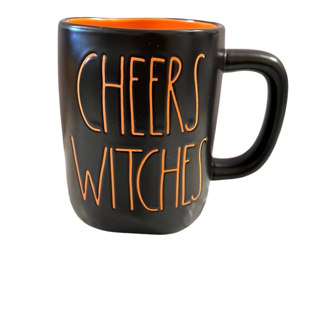 Rae Dunn ‘Cheers Witches’ Black Mug RARE